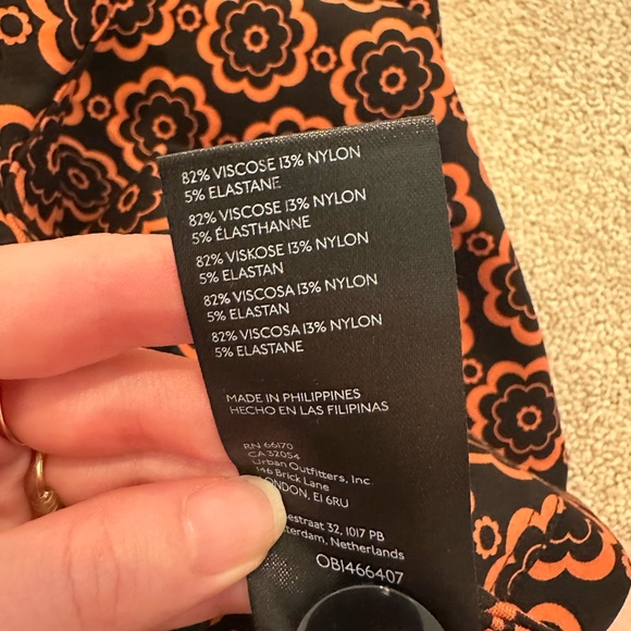 Maeve Anthropologie Size 27 The Colette Crop Wide Leg Ponte Pant MId Mod - Picture 4 of 4